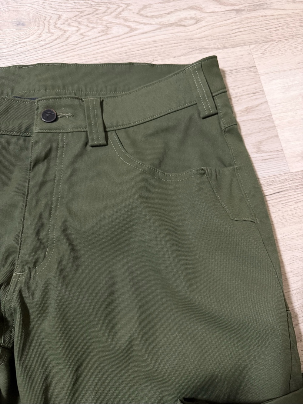 Truewerk Edo Werkpant Olive Green Men’s Work Pants Size 36 Regular - Picture 5 of 10